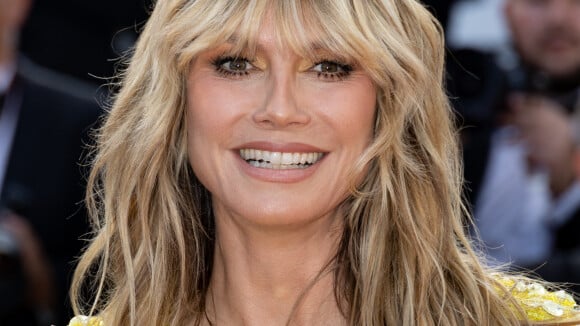 Heidi Klum les seins bien en vue au Festival de Cannes, un téton s'échappe sur le tapis rouge !