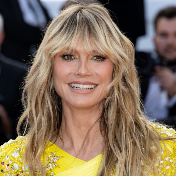 Heidi Klum vient de faire une apparition très remarquée ce mercredi au Festival de Cannes, à l'occasion de la montée des marches du film "La Passion de Dodin Bouffant".
Heidi Klum - Montée des marches du film " La passion de Dodin Bouffant " lors du Festival International du Film de Cannes, au Palais des Festivals à Cannes. © Jacovides-Moreau / Bestimage 