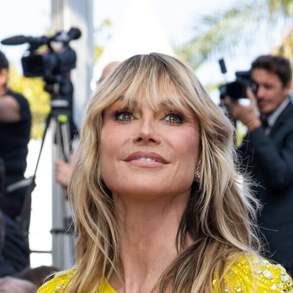 Heidi Klum - Montée des marches du film " La passion de Dodin Bouffant " lors du 76ème Festival International du Film de Cannes, au Palais des Festivals à Cannes. Le 24 mai 2023 © Olivier Borde / Bestimage 