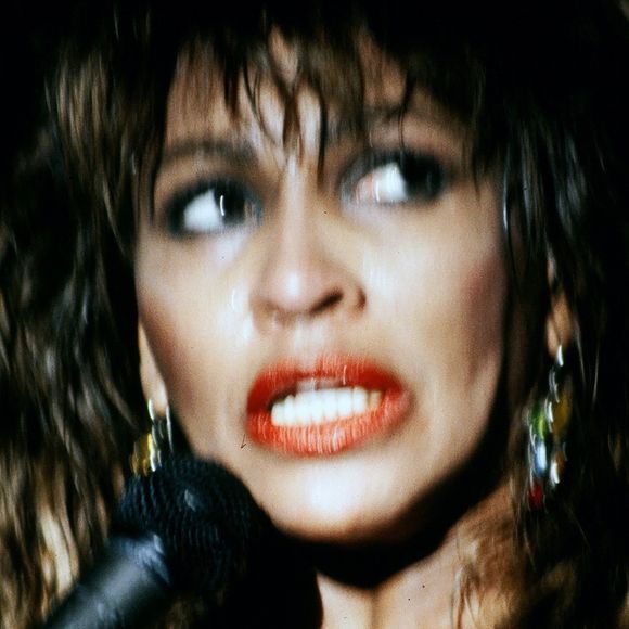 Exclusif - Tina Turner lors de sa tournée à Cologne, le 1er mai 1985 - Le documentaire de "Tina" de HBO, diffusé le 27 mars 2021, retrace la vie et la carrière de Tina Turner. Le 1er mai 1985. 