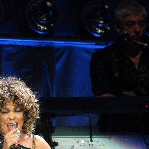 Tina Turner en concert à Paris en 2009.
