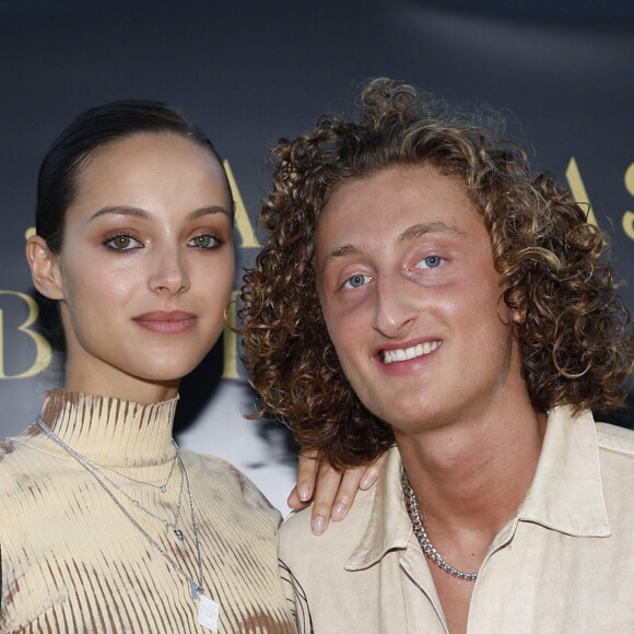 Exclusif - Joalukas Noah avec sa soeur Jenaye Noah lors de la soirée d'anniversaire de Joalukas Noah, fils de Yannick Noah et Isabelle Camus, pour ses 18 ans à Paris le 10 juin 2022. © Cyril Moreau / Bestimage