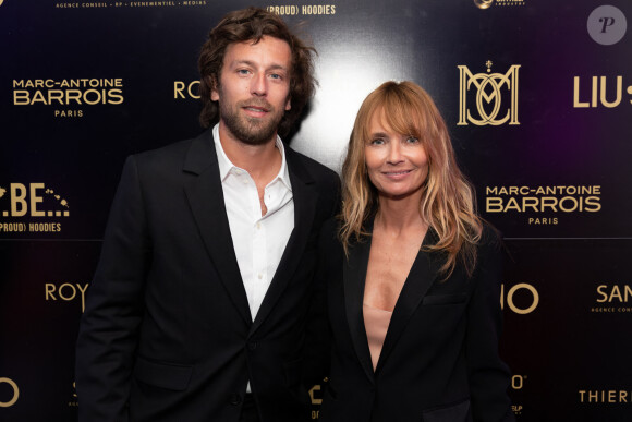 Exclusif - Romain Sichez et sa compagne Axelle Laffont - Soirée à la suite Sandra & Co lors du 76ème Festival International du Film de Cannes le 26 mai 2023. © Aurelio Stella/Bestimage 