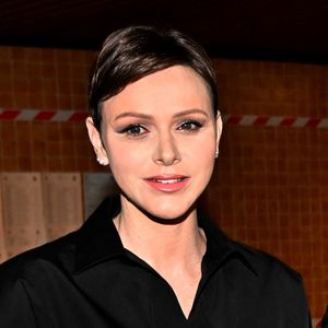 Exclusif - La princesse Charlene de Monaco durant le 40eme Meeting International Natation de Monte-Carlo à la piscine du stade Louis II de Monaco, le 21 mai 2023. C'est au Mare Nostrum, le meeting international de natation de Monaco , que Charlene avait rencontré le prince Albert, en 2001, quand celui-ci lui avait offert le bouquet de la victoire pour sa médaille d'or au 200m dos. © Bruno Bebert/Bestimage 