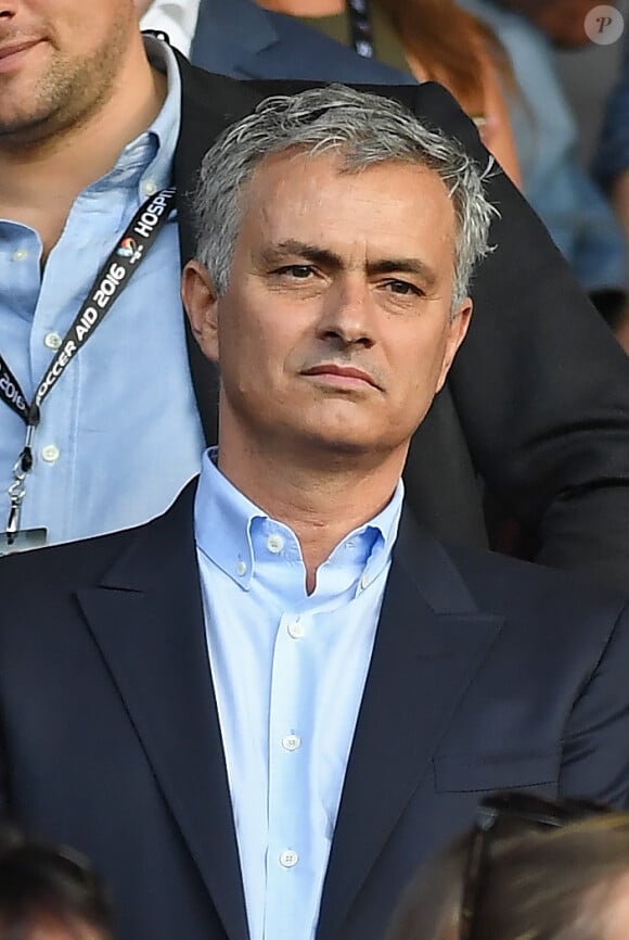 Jose Mourinho - Match de football caritatif au stade Old Trafford à Manchester, le 5 juin 2016.