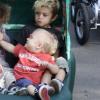 Gwen Stefani et Gavin Rossdale et leurs enfants (28 février 2010 au zoo de Los Angeles)