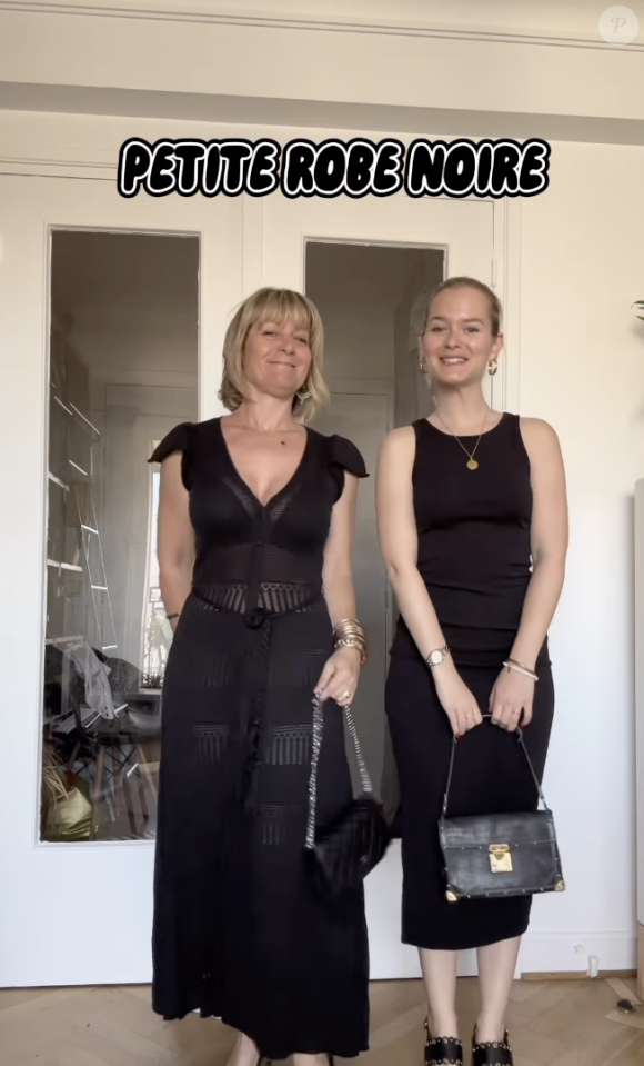 Ivana a partagé une vidéo réalisée avec sa maman Virginie, l'ex-femme de Cauet - Instagram