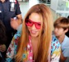 Célibataire depuis 1 an, Shakira ne serait pas insensible aux charmes d'une autre star du sport
 
Shakira et ses enfants Milan, 10 ans, et Sasha, 8 ans, aperçus de retour à l'aéroport de Barcelone, le 4 juin 2023.