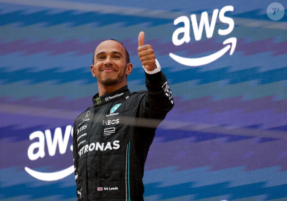 Lewis Hamilton (GBR, Mercedes-AMG Petronas F1 Team), - M.Verstappen remporte le Grand prix de F1 d'Espagne à Montmelo près de Barcelone, le 4 juin 2023.