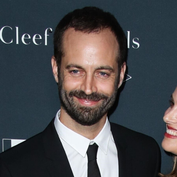 Benjamin Millepied et sa femme Natalie Portman (robe Dior) - Les célébrités arrivent à la soirée "Dance Project Gala" à Los Angeles le 7 octobre 2017. 
