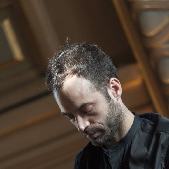 Benjamin Millepied (directeur de la danse) lors de la présentation de la saison 2016/2017 de l'Opéra de Paris, au palais Garnier à Paris, le 10 février 2016. © Pierre Perusseau/Bestimage 