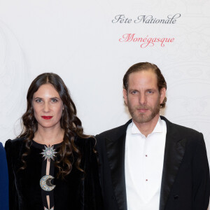 Tatiana Santo Domingo et Andrea Casiraghi - Arrivées à la soirée de gala de la Fête Nationale Monégasque au Grimaldi Forum le 19 novembre 2022. © Olivier Huitel / Pool Monaco / Bestimage 