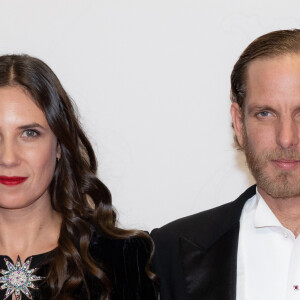 Tatiana Santo Domingo et Andrea Casiraghi - Arrivées à la soirée de gala de la Fête Nationale Monégasque au Grimaldi Forum le 19 novembre 2022. © Olivier Huitel / Pool Monaco / Bestimage 