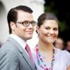 victoria de Suède et son fiancé Daniel Westling