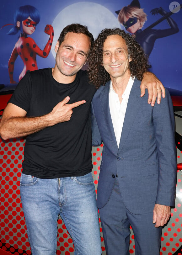 Jérémy Zag, Kenny G - Première du film "Miraculous" au cinéma Le Grand Rex à Paris le 11 juin 2023. © Coadic Guirec/Bestimage