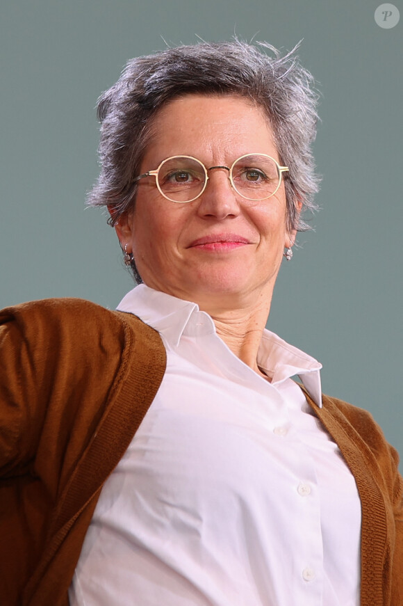 Sandrine Rousseau - Echanges et débats lors de la Fête de l'humanité sur la Base 217 du Plessis-Pâte, Brétigny sur Orge le 10 septembre 2022.