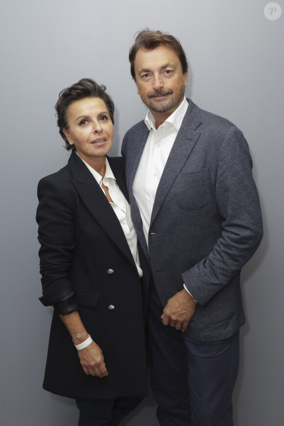 Exclusif - Henri Leconte et son épouse Maya Dowlatshahi - Backstage - Enregistrement de l'émission "La boîte à secrets 13", présentée par F.Bollaert, et diffusée le 21 octobre sur France 3. Pour cette nouvelle émission de "La boîte à secrets", F.Bollaert accueille Y. Noah, A. Bent et G. Montagné pour une soirée toujours plus festive et émouvante. Chaque invité a le plaisir de découvrir des surprises réalisées sur mesure avec la complicité de ses proches ! Alors, préparez-vous à découvrir des archives personnelles de nos invités, chanter les plus grands tubes d’hier et d’aujourd’hui, tenter de retrouver l’identité d’un invité mystère et des images exclusives tournées avec l’entourage des invités ! Joies, émotions, fous rires, tubes, retrouvailles et révélations seront au menu de votre soirée. © Jack Tribeca / Bestimage