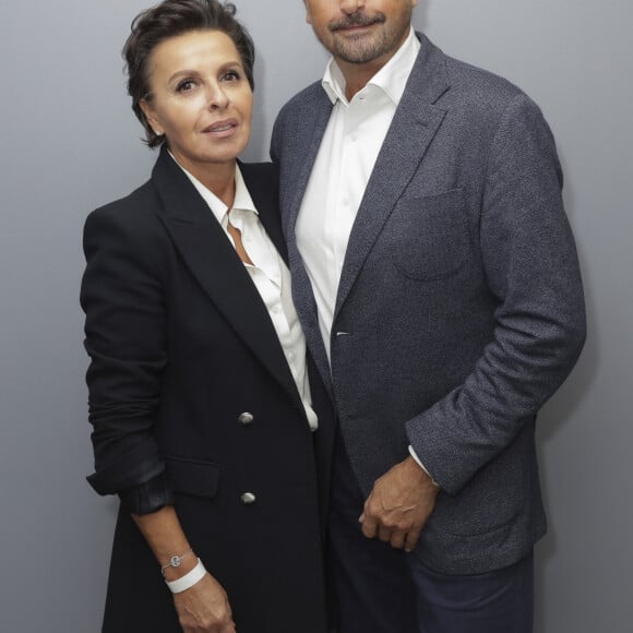 Exclusif - Henri Leconte et son épouse Maya Dowlatshahi - Backstage - Enregistrement de l'émission "La boîte à secrets 13", présentée par F.Bollaert, et diffusée le 21 octobre sur France 3. Pour cette nouvelle émission de "La boîte à secrets", F.Bollaert accueille Y. Noah, A. Bent et G. Montagné pour une soirée toujours plus festive et émouvante. Chaque invité a le plaisir de découvrir des surprises réalisées sur mesure avec la complicité de ses proches ! Alors, préparez-vous à découvrir des archives personnelles de nos invités, chanter les plus grands tubes d’hier et d’aujourd’hui, tenter de retrouver l’identité d’un invité mystère et des images exclusives tournées avec l’entourage des invités ! Joies, émotions, fous rires, tubes, retrouvailles et révélations seront au menu de votre soirée. © Jack Tribeca / Bestimage