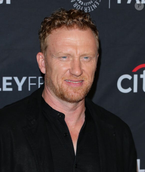 Kevin McKidd au photocall de la série "Grey's Anatomy" lors du PaleyFest 2023 à Los Angeles, le 2 avril 2023. 