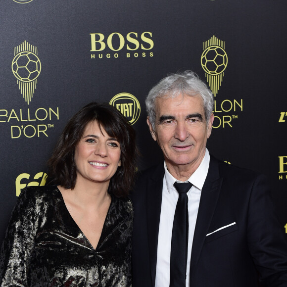 Estelle Denis et Raymond Domenech - Cérémonie du Ballon d'Or 2019 à Paris le 2 décembre 2019. © JB Autissier/Panoramic/Bestimage