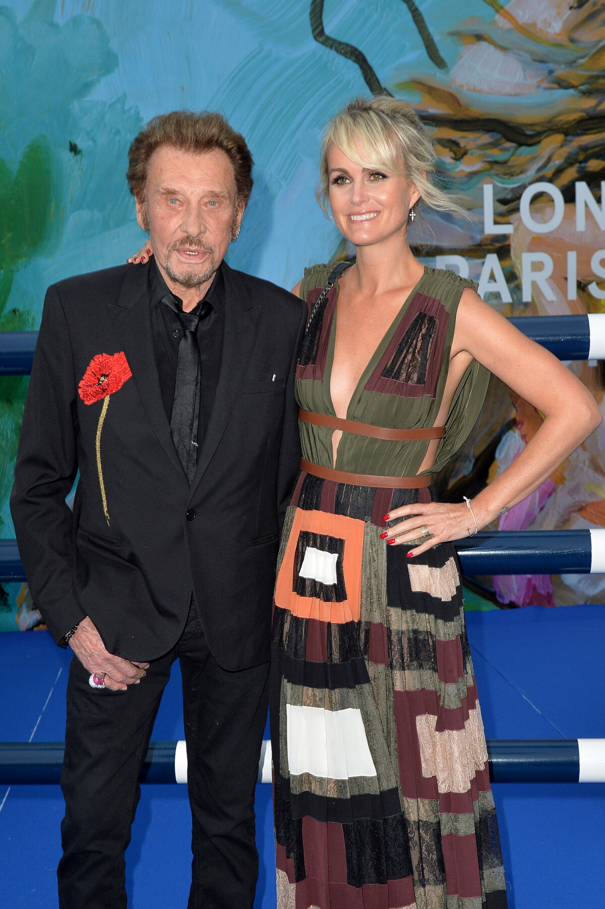 Photo Exclusif Prix Spécial No Web No Blog Johnny Hallyday Et