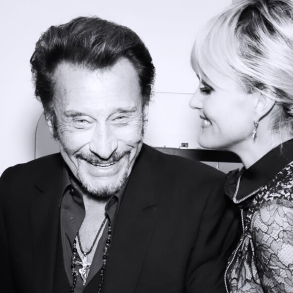 Joy Hallyday a rendu un bel homme à son père Johnny Hallyday.