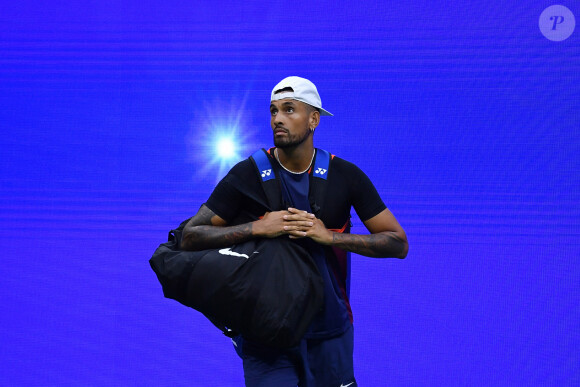 "Je pensais réellement à me suicider", témoigne Nick Kyrgios
Nick Kyrgios et Daniil Medvedev lors du tournoi de l'US Open à New York, le 4 septembre 2022.