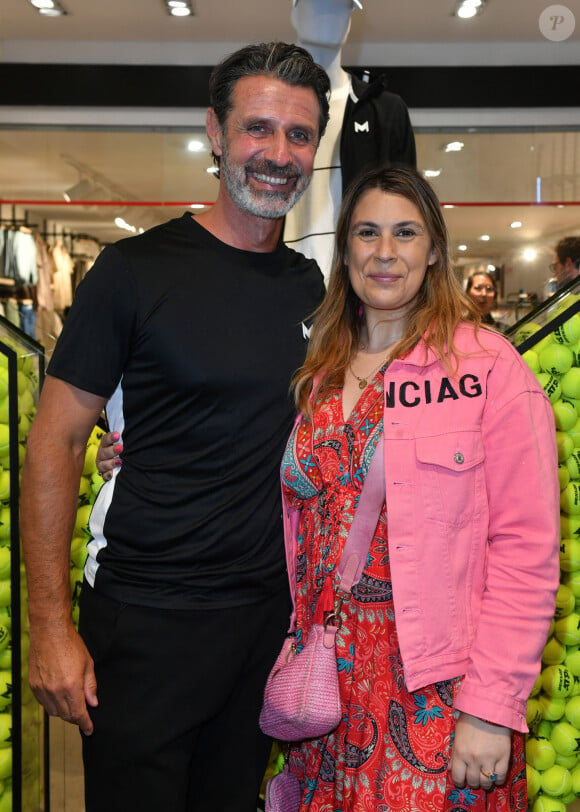 Patrick Mouratoglou, Marion Bartoli - Lancement de la collection Mouratoglou au magasin Celio Ternes à Paris le 25 mai 2023. Le coach Patrick Mouratoglou lance sa collection de vêtements 100% tennis distribuée en France par célio et déjà visible sur le circuit. © Veeren/Bestimage