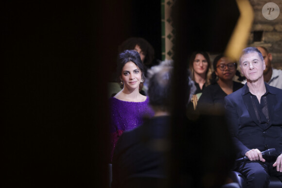 Exclusif - Fatma Saïd, Etienne Daho - Enregistrement de l'émission "Le grand échiquier : Francophonie", présentée par C.Chazal et A.Vizorek et diffusée le 16 juin sur France 2 © Jack Tribeca / Bestimage