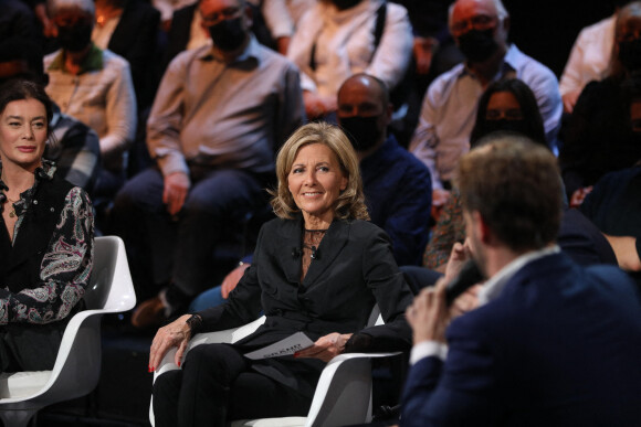 Exclusif - Aurélie Dupont, Claire Chazal - Enregistrement de l'émission "Le grand échiquier" à Paris, présentée par C.Chazal, et diffusée le 20 décembre sur France 3. Le 25 Novembre 2021 © Dominique Jacovides / Bestimage