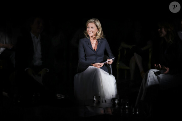 Exclusif - Claire Chazal - Enregistrement de l'émission "Le grand échiquier : Francophonie", présentée par C.Chazal et A.Vizorek et diffusée le 16 juin sur France 2 © Jack Tribeca / Bestimage