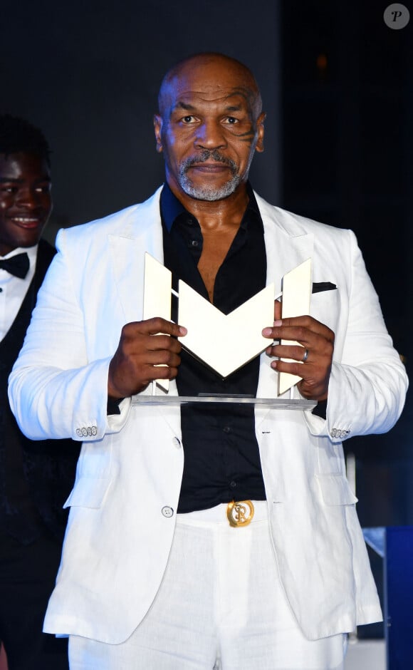 Mike Tyson - 9e gala étoilé Patrick Mouratoglou au profit de la Fondation Champ'seed à la Mouratoglou Academy. Le 18 juin 2023.