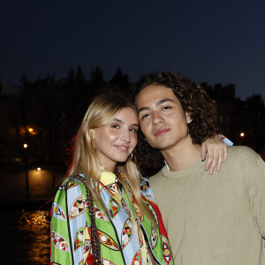 Exclusif - Vittoria de Savoie et un ami lors de la soirée d'anniversaire de Joalukas Noah, fils de Yannick Noah et Isabelle Camus, pour ses 18 ans à Paris le 10 juin 2022. © Cyril Moreau / Bestimage 
