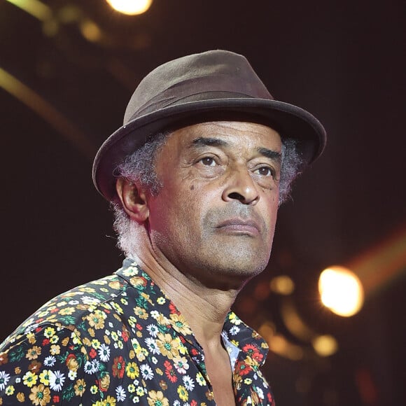 Yannick Noah (parrain du Psychodon) - 5ème édition de l'émission "Psychodon, Unis face aux maladies psychiques" à l'Olympia à Paris le 12 juin 2023. Le Psychodon s’est donné pour missions d’informer, de sensibiliser et de mobiliser sur les maladies psychiques autour de trois grands axes : la recherche, l’accompagnement des personnes touchées par ces maladies et de leur proches, le développement d’actions de prévention sur les territoires. Les dons collectés à l’occasion de ces évènements permettent notamment de soutenir des projets accompagnés par le programme Maladies psychiques de la Fondation de France. Douze millions de personnes sont concernées par les maladies psychiques en France : schizophrénie, troubles bipolaires, dépressions chroniques… Mais cet enjeu de santé publique majeur demeure largement tabou. Il y subsiste également de nombreux préjugés : par exemple, 2 Français sur 5 associent les maladies mentales à la folie. © Coadic Guirec/Bestimage