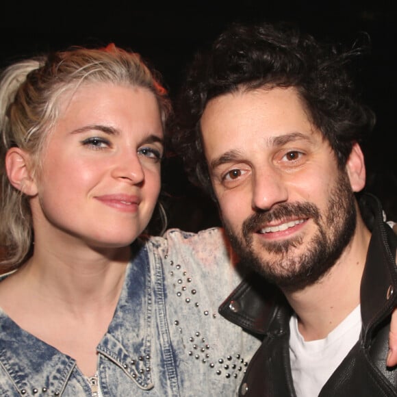 Exclusif - Cécile Cassel et Gunther Love (Sylvain Quimène) - People au premier concert de Yarol Poupaud avant la sortie de son album solo "Yarol" au Petit Palace à Paris le 31 janvier 2019. © Denis Guignebourg/Bestimage 