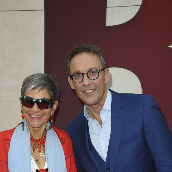 Isabelle Morini-Bosc et Julien Courbet - Conférence de rentrée de la station de radio RTL à Paris. Le 13 septembre 2017 © Coadic Guirec / Bestimage