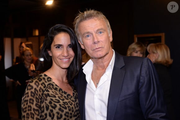 Exclusif - Franck Dubosc et sa femme Danièle - Cérémonie de la première édition "Les Coups de Coeur DAPAT" au théâtre Marigny à Paris le 27 septembre 2021. © Rachid Bellak/Bestimage 