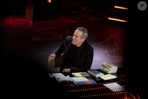 Exclusif - Thierry Ardisson - Enregistrement de l'émission "On Est En Direct" (OEED), présentée par L.Ruquier, diffusée sur France 2 le 6 mars © Jack Tribeca / Bestimage