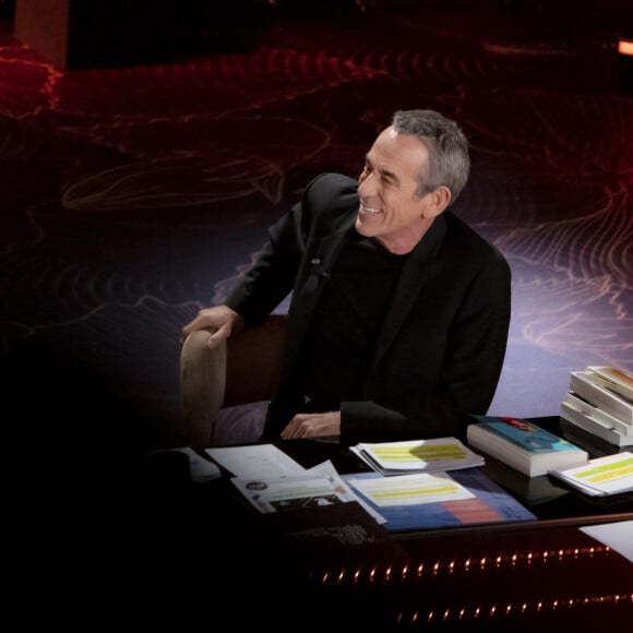 Exclusif - Thierry Ardisson - Enregistrement de l'émission "On Est En Direct" (OEED), présentée par L.Ruquier, diffusée sur France 2 le 6 mars © Jack Tribeca / Bestimage