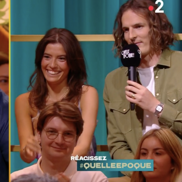 Christophe Dechavanne embarrassé que sa fille Ninon soit mise en lumière dans "Quelle époque !", France 2