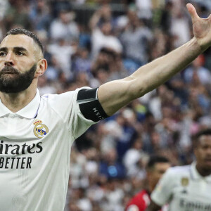 Sur son compte Instagram, le footballeur vient de publier une courte vidéo avec Nouri
 
Karim Benzema très ému lors de son dernier match avec le Real Madrid au stade Santiago Bernabeu, le 4 juin 2023.