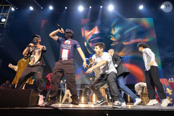 Guest, Maxime Biaggi - L'émission Zen de M.Biaggi investit le Zenith de Paris (devant plus de 7000 personnes qui se sont arrachés les places en quelques secondes) pour sa dernière de la saison le 26 juin 2023. © Jeremy Melloul / Bestimage