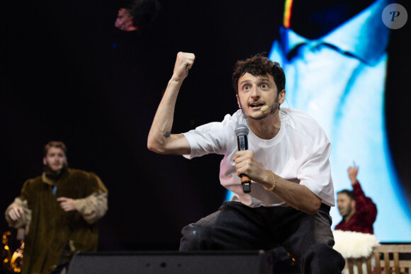 Maxime Biaggi - L'émission Zen de M.Biaggi investit le Zenith de Paris (devant plus de 7000 personnes qui se sont arrachés les places en quelques secondes) pour sa dernière de la saison le 26 juin 2023. © Jeremy Melloul / Bestimage