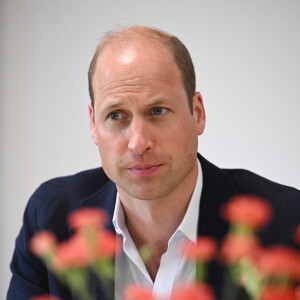 Le prince William, prince de Galles lors d'une visite à l'école primaire Maindee à Newport, Royaume Uni, le 26 juin 2023. 