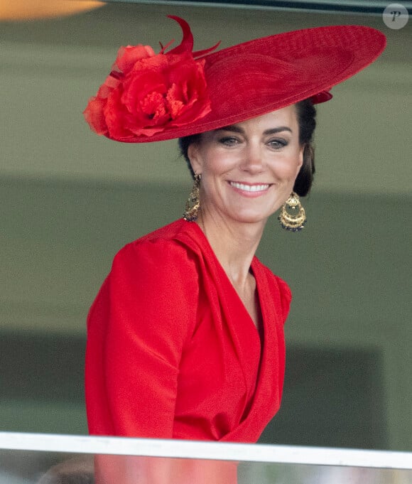 Catherine (Kate) Middleton, princesse de Galles - La famille royale britannique au meeting hippique Royal Ascot à Ascot, le 23 juin 2023.