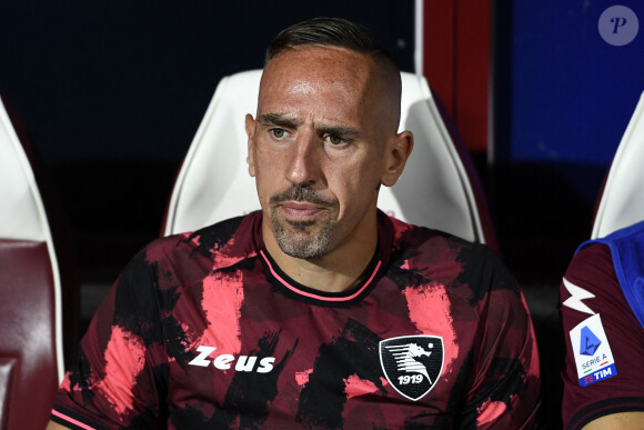 Franck Ribery (joueur de Salernitana) lors du match de Football du Calcio Serie A (Italie), Salernitana - AS Rome (0-1) à Salernitana, Italie le 14 Août 2022 © Image Sport / Panoramic / Bestimage