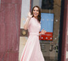 Une nouvelle sortie réussie, dans un superbe look pastel.
Kate Middleton, princesse de Galles et marraine du V&A, en visite au Young V&A à Bethnal Green, dans l'est de Londres, avant sa réouverture public samedi. 28 juin 2023 à Londres.