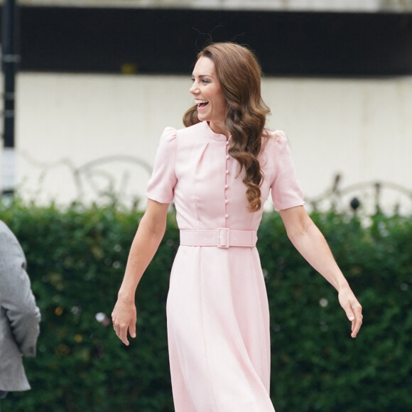 Kate Middleton, princesse de Galles et marraine du V&A, en visite au Young V&A à Bethnal Green, dans l'est de Londres, avant sa réouverture public samedi. 28 juin 2023 à Londres.
