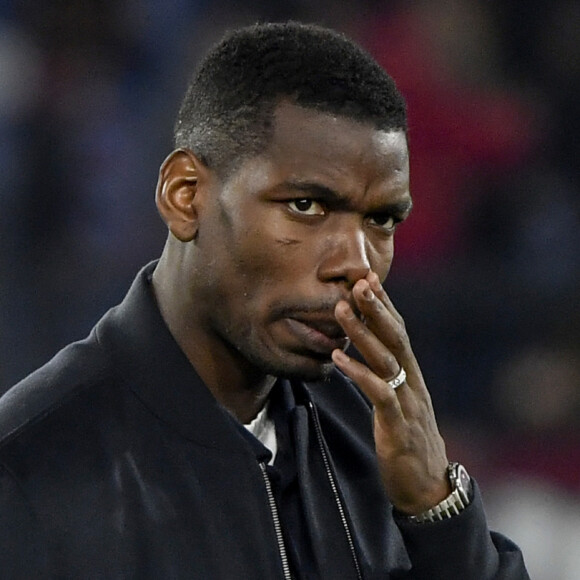 Le footballeur est la cible de moqueries des internautes depuis 2 jours
Paul Pogba - Match AS Roma contre la Juventus de Turin (1 - 0) au stadio Olimpico à Rome, le 5 mars 2023. Après le match face au Torino le 28 février 2023 (4-2), Paul Pogba a joué son deuxième match, absent des terrains depuis avril 2022. Insidefoto / Panoramic / Bestimage