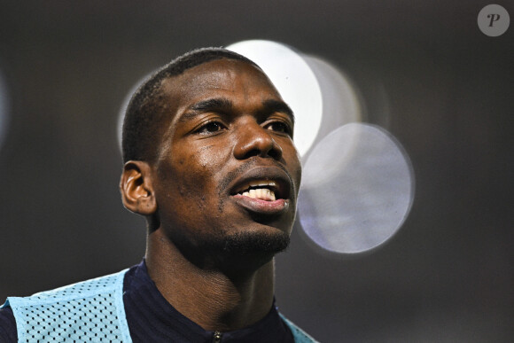 Paul Pogba (Fra) - L'équipe de France bat l'Afrique du Sud 5 à 0 lors d'un match amical au stade Pierre Mauroy à Villeneuve d'Ascq le 29 mars 2022. © JB Autissier /Panoramic/Bestimage